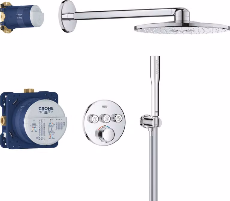 Grohe Precision SmartControl Thermostaat Doucheset met Sprayfunctie