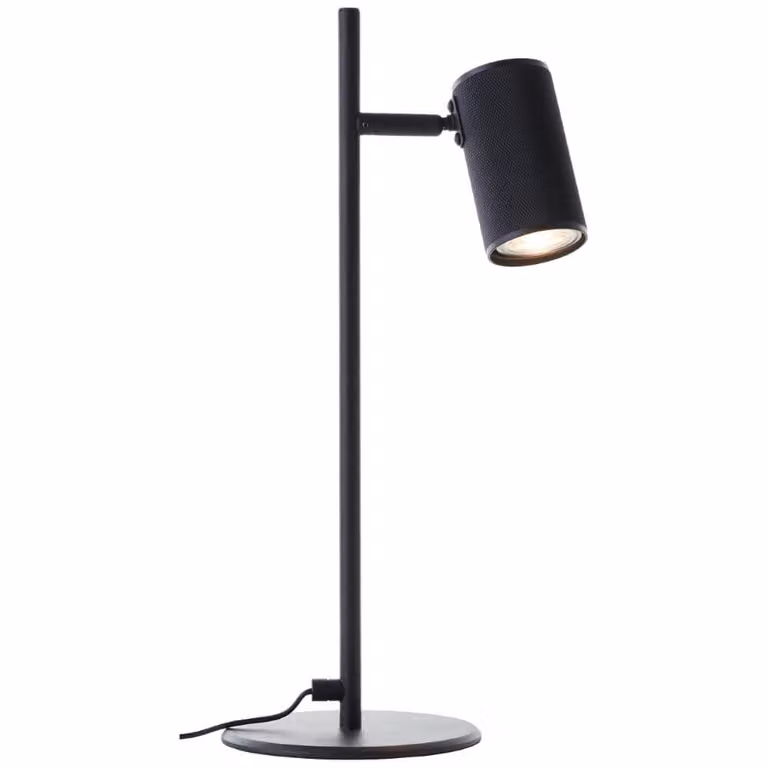 Brilliant Marty design tafellamp - Zwart - Aluminium