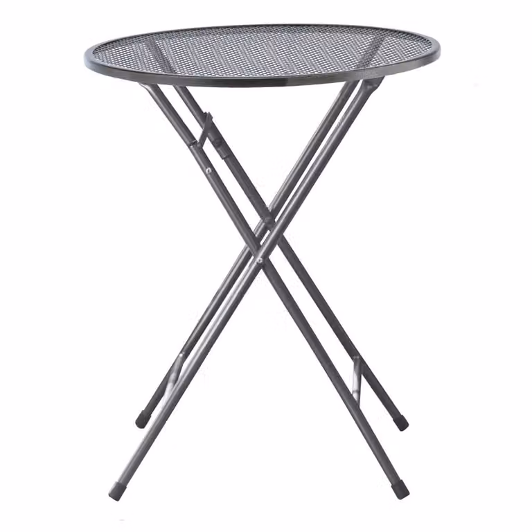 Kettler Ronde klaptafel voor balkon en tuin, Diameter: 60 cm