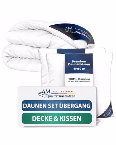 DormiGood Premium Donzen All-Season Dekbed Set met Kussens, Allergievriendelijk, Dekbed 220 x 240 cm en Kussens 80 x 80 cm