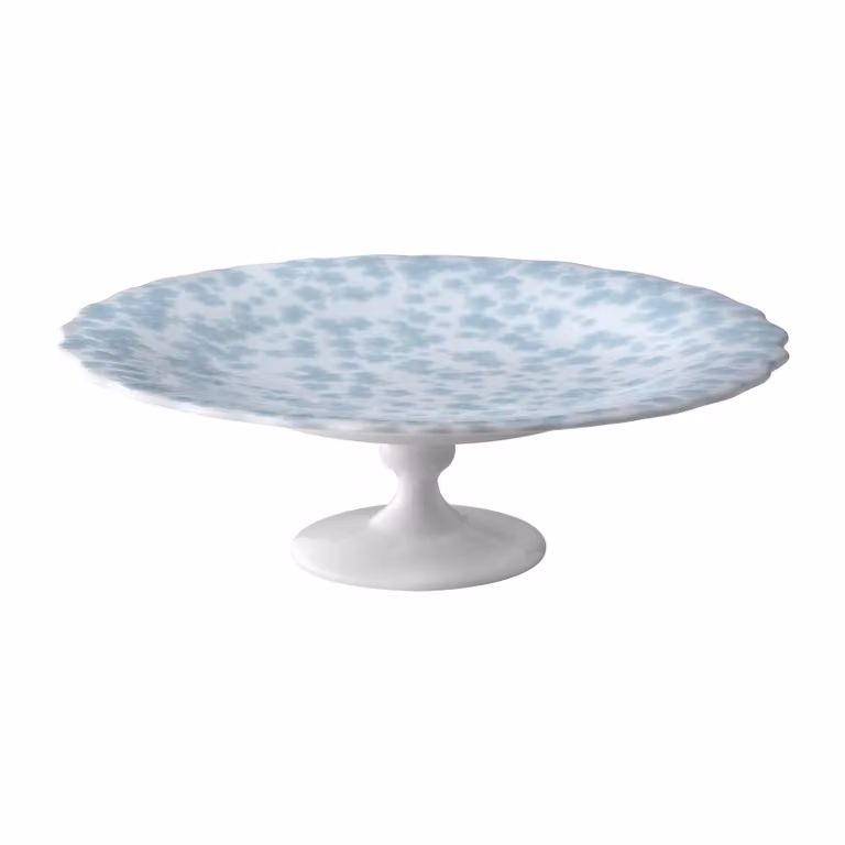 Wik & Walsøe Slåpeblom taartschotel Blauw Ø21 cm
