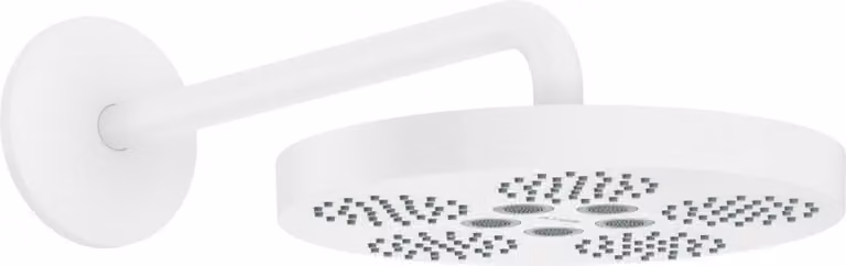 Hansgrohe Axor One 280 1jet douchekop met douchearm, matwit