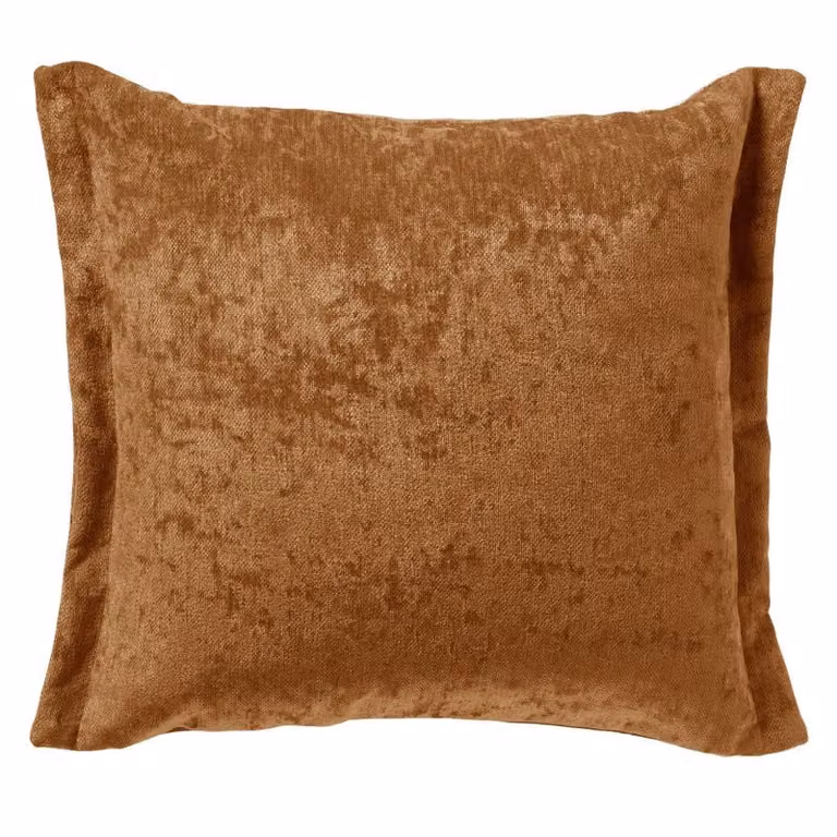 Sierkussen Lewis Tobacco Brown 45 x 45 cm van Budget Home Store