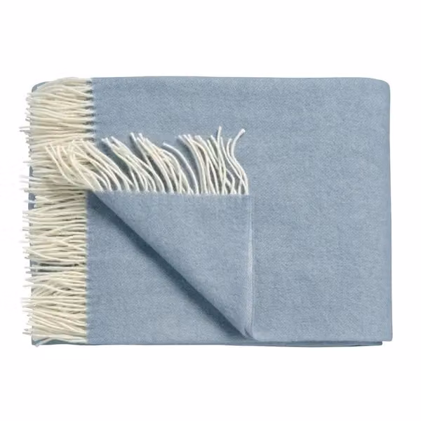 Vandyck Home Bellavita plaid voor volwassenen in dusty blue