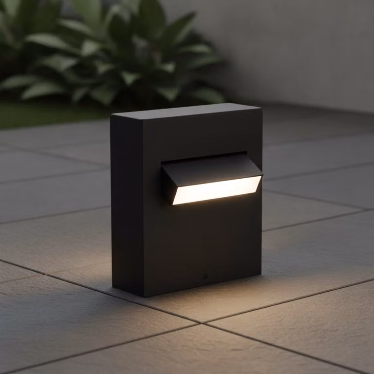 Lyora Padverlichting Zelda enkel zwart 15 cm