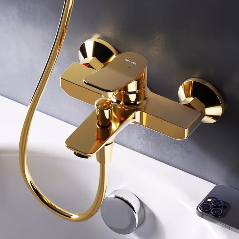 AM.PM Badmengkraan Goud Wandmontage Messing