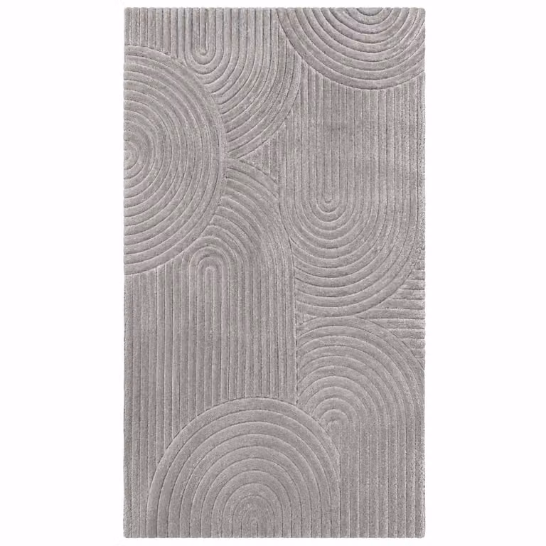 Kadirelli Pursoft Trendy Loper Vloerkleed - Grijs - Hoogpolig - 80 x 150 cm