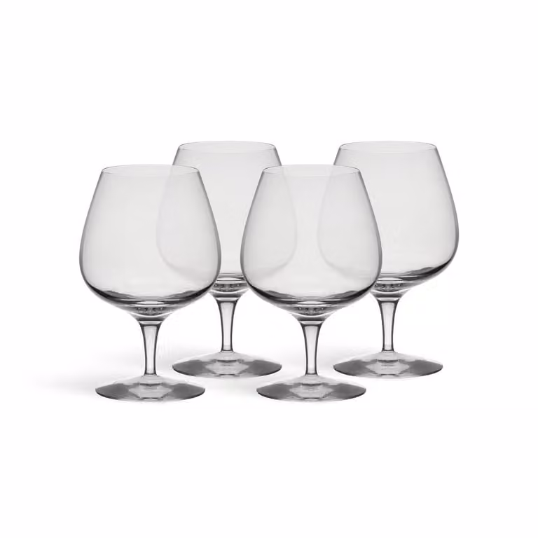 Orrefors More cognacglas Transparant, 33 cl, 4-pack