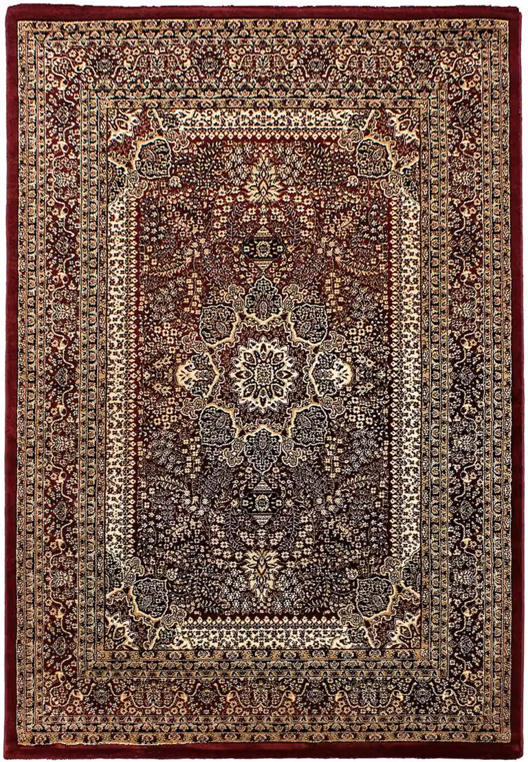 Marrakesh Klassiek Vloerkleed Rood - Oosters Design - Polypropyleen