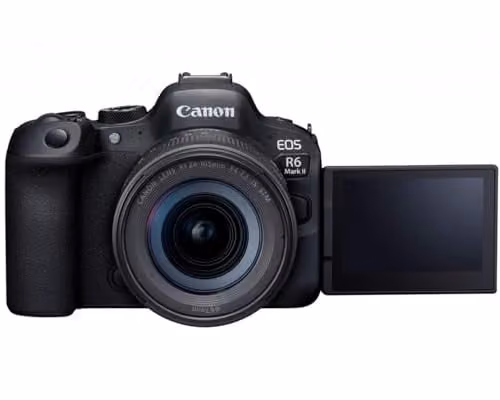Canon EOS R6 Mark II Full Frame spiegelloze camera met RF 24-105 mm F4-7.1 IS STM lens, 24,2 megapixels, 4K 60p en Dual Pixel CMOS Auto Focus II