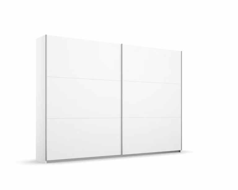 Budget Home Store Kledingkast Aurie Alpine wit met 3 legplanken en 3 roedes B: 261 cm, H: 210 cm