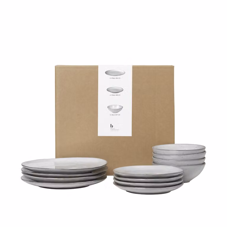 Broste Copenhagen Nordic Sand dinerstel voor vier personen