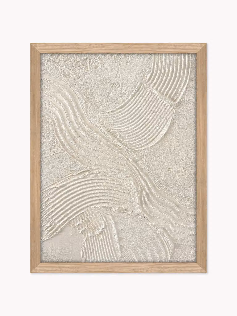 Malerifabrikken Handbeschilderd ingelijst canvasdoek Sand Shadow