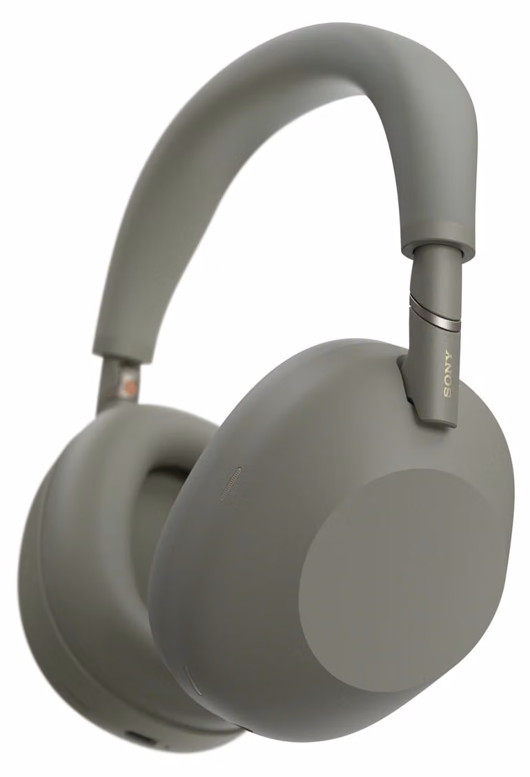 Sony WH-1000XM6 draadloze hoofdtelefoon met ruisonderdrukking, blauw