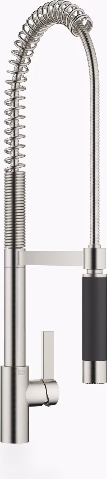 Dornbracht Tara Professionele mengkraan met één hendel, mat platina, uitlooplengte 240 mm