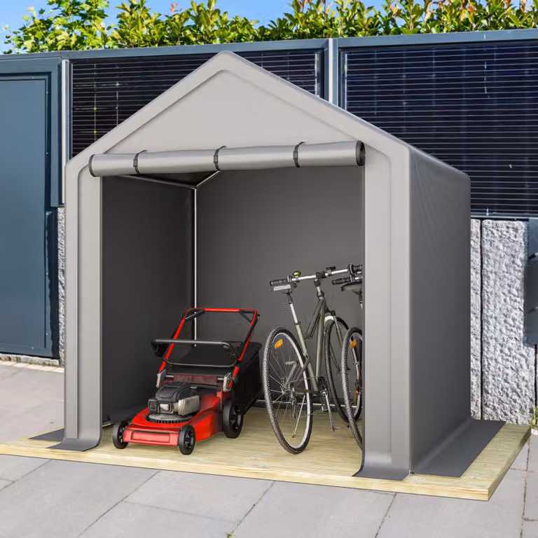 Novavision Tuinhuis Donkergrijs B/D/H: 190 x 170 x 200 cm