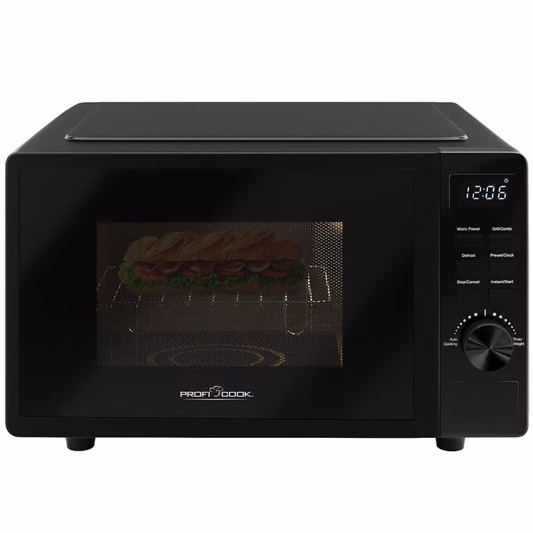 ProfiCook PC-MWG 1278 Magnetron 700 W zwart