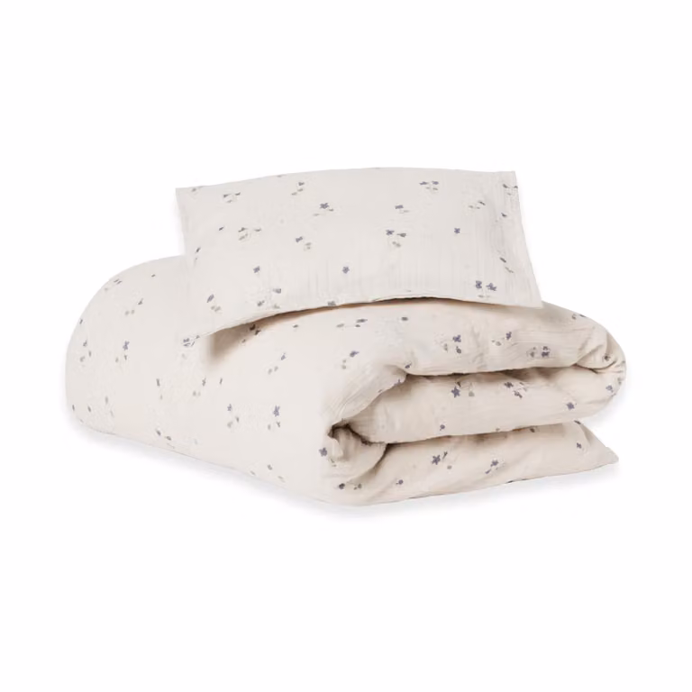Garbo&Friends Viola Muslin beddengoed voor kinderen, 100 x 140 cm en 40 x 60 cm