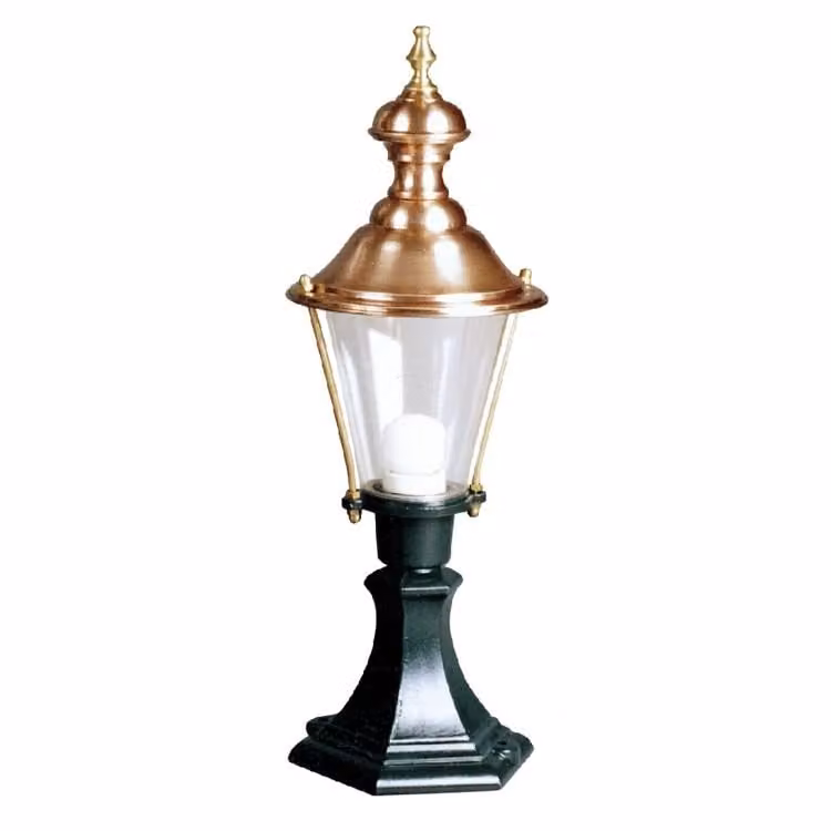 KS Verlichting Nostalgische sokkellamp Breda D 207 zwart