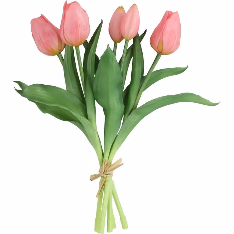 Budget Home Store Kunstboeket Tulipa Roze