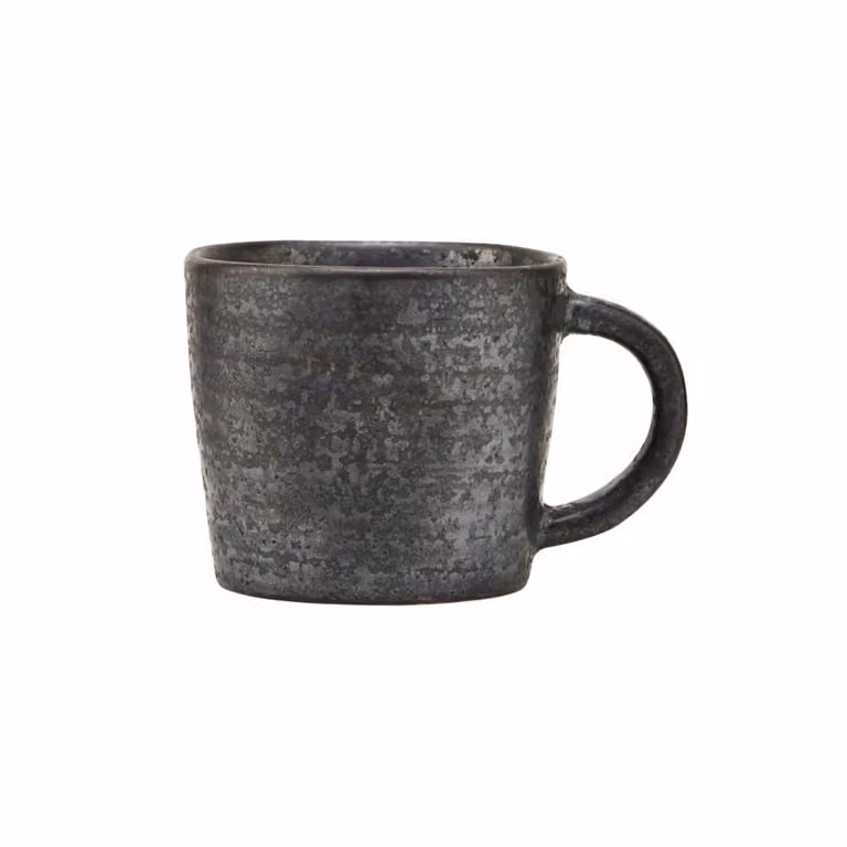 House Doctor Pion espressokopje 10 cl Zwart-bruin van keramiek
