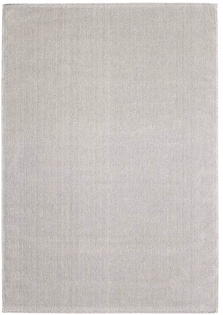 Loom Laagpolig Vloerkleed Crème 120 x 170 cm