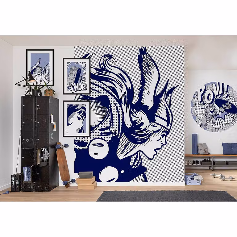 home24 Fotobehang Legend of Thor B: 200 cm, H: 250 cm