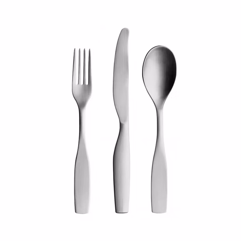 Iittala Citterio 98 dessertbestek set van 12 delen Mat