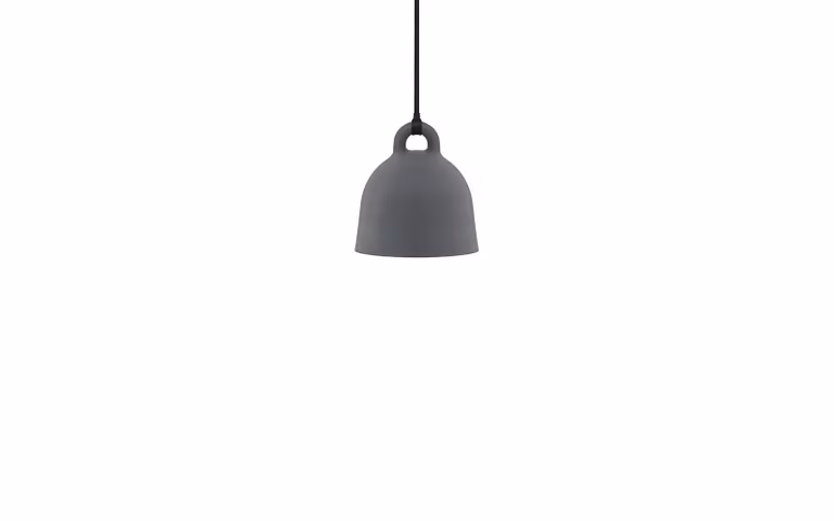 Normann Copenhagen Bell hanglamp grijs x-small