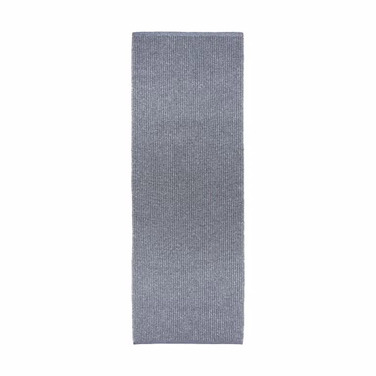 Scandi Living Fallow loper Blauw 70 x 200 cm