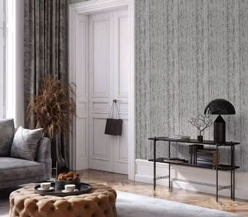 Marburg Vliesbehang Steenlook Kalksteenwand Lichtgrijs Beige B: 53 cm, L: 1005 cm