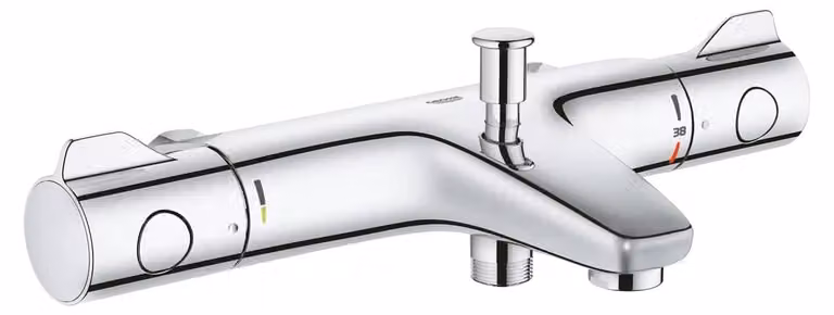 GROHE Grohtherm 800 Thermostaatkraan met Safety Stop in Chroom
