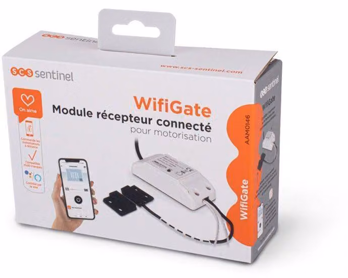 SCS Sentinel WifiGate ontvanger module voor het automatiseren van poorten en garagedeuren via WiFi en smartphone