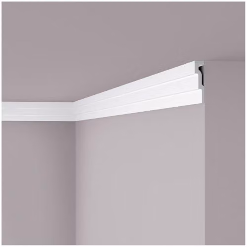 NMC Nomastyl M1 Kroonlijst Wit - 10 stuks - 20 m - B/D/H: 12 x 3 x 200 cm