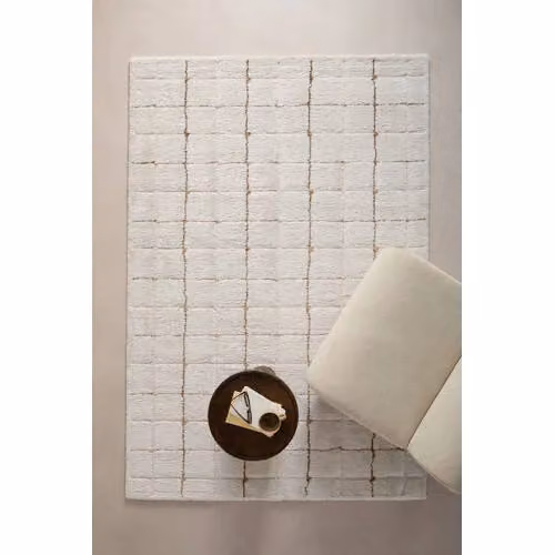 Studio LIVIT vloerkleed off white/zand, modern en rechthoekig, B/D: 230 x 160 cm