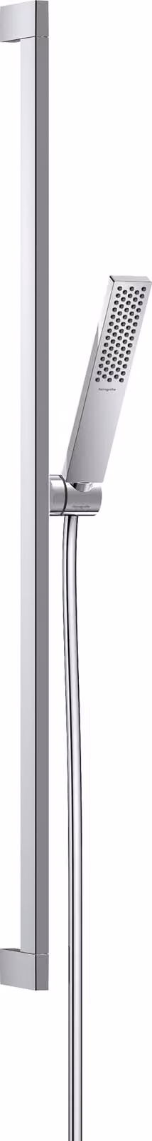 Hansgrohe Doucheset Pulsify E met Unica douchestang, 1 straal, chroom, Douchestang hoogte: 90 cm