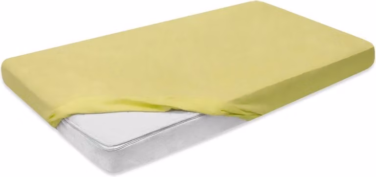 Katoenen hoeslaken met elastiek voor babybedjes 70x140 cm