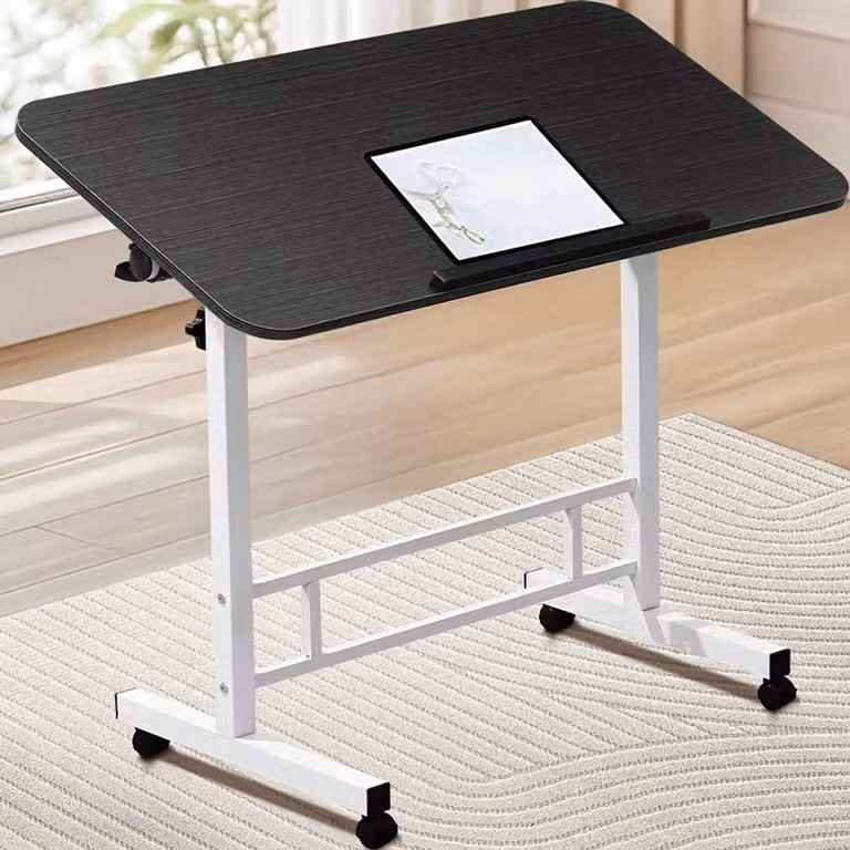 Ergonomisch Verstelbaar Staand Laptopbureau – Hoogte 59,9–88,9 cm & Kantelbaar 0–90° – Opvouwbaar en Ruimtebesparend Bureau voor Thuiswerk en de Woonkamer