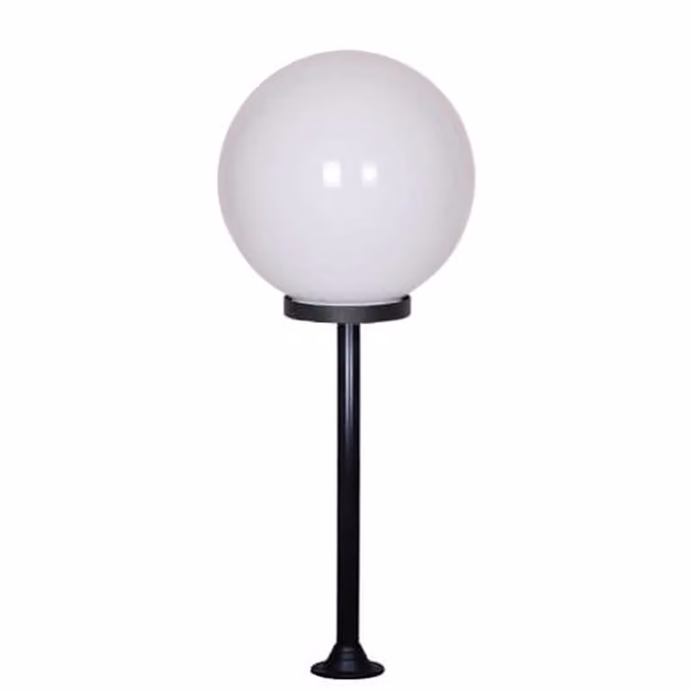 Lyora Bolstaande Tuinlamp Bolano Wit - Hoogte: 201 cm