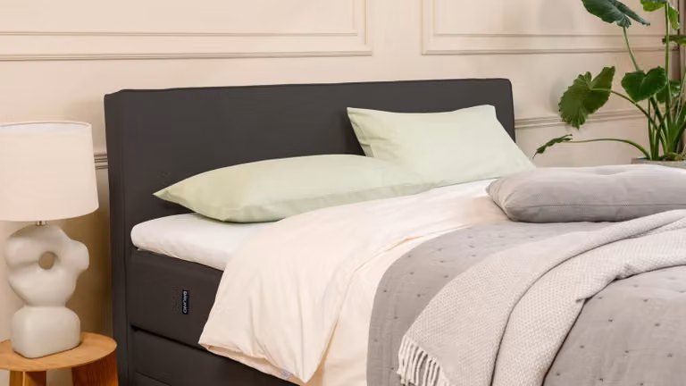 BRUNO Premium boxspringbed met opbergbox, zwart/antraciet, B/D: 160 x 200 cm