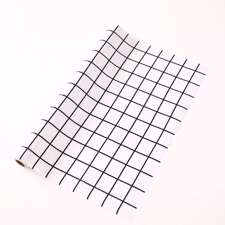 Waterdichte en niet-klevende ladebekleding voor keukenkastjes, garderobes en planken, Breedte: 44 cm, Lengte: 200 cm