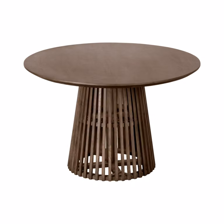 Lewis & Loft Eettafel Levi - Rond - Mangohout - Ø120 cm - Bruin
