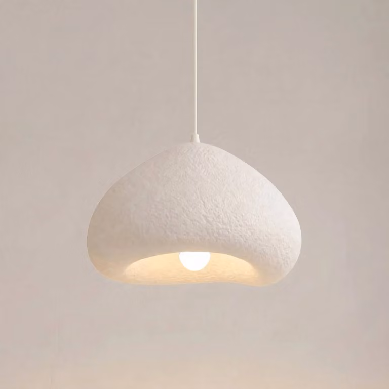 Opviq Hanglamp Lora, Modern, Wit / Opaal, Kunststof, Geschikt voor Woon- of Eetkamer