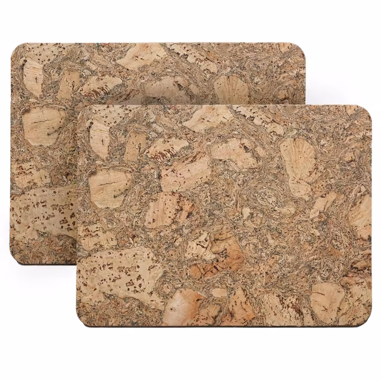 Formgatan Placemat Cork Natural 2-pack, 30 x 40 cm