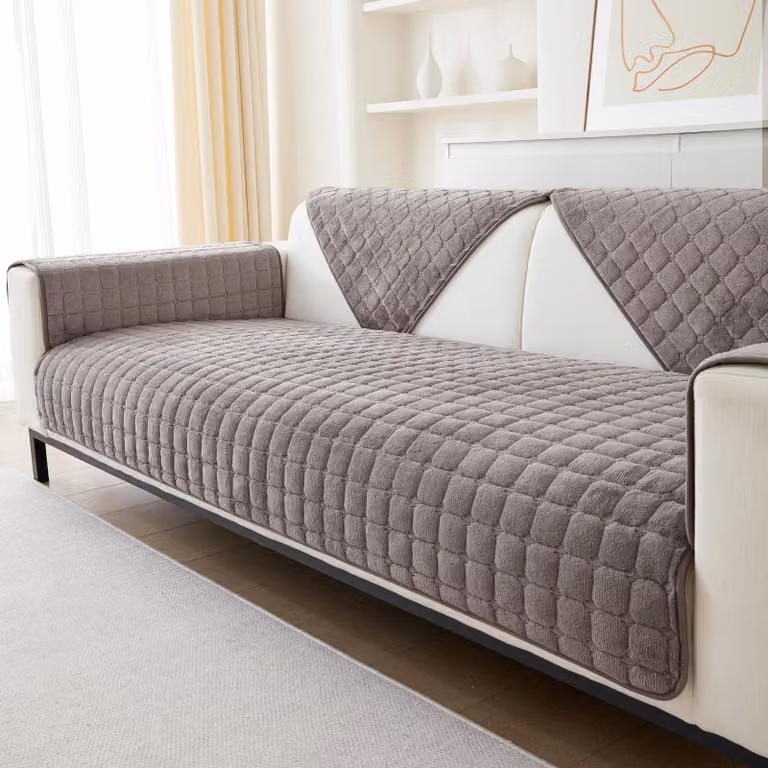 Universele Bruine Sofahoes voor 1, 2 of 3 Zits Sofa