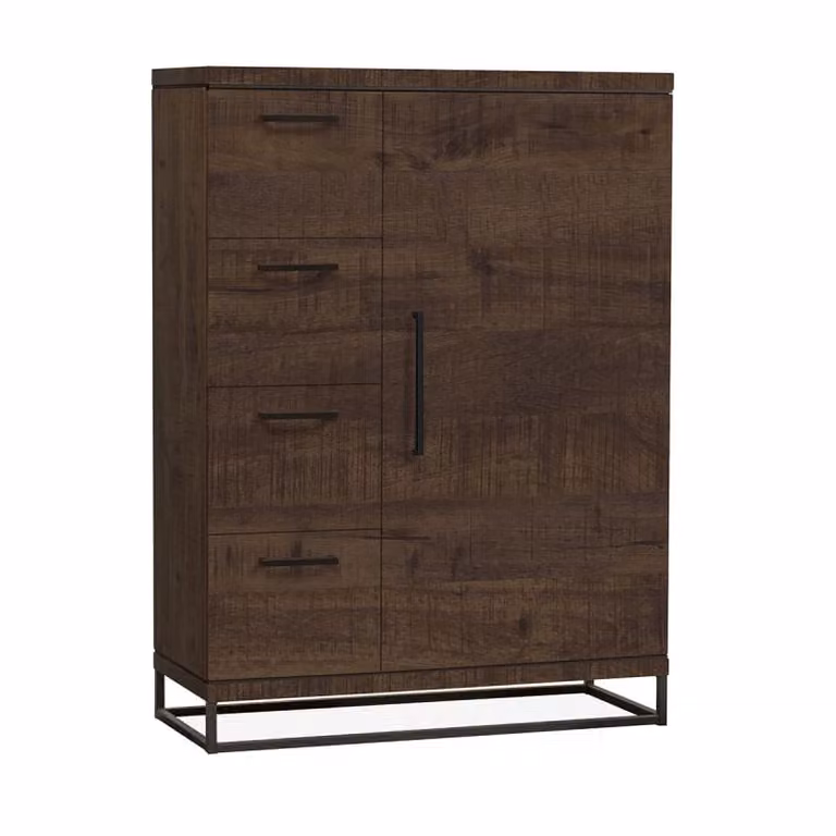 Barkast London Budget Home Store Dark Mango B/D/H: 110 x 150 cm
