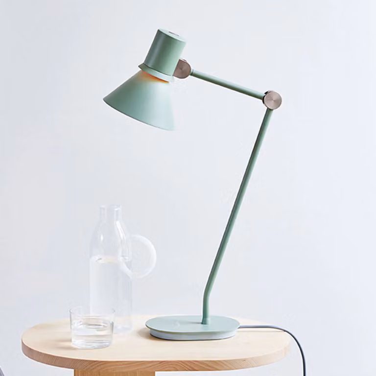 Anglepoise Type 80 Tafellamp - Pistachio Green - Verstelbare Metalen Designerlamp voor Kantoor en Woonkamer