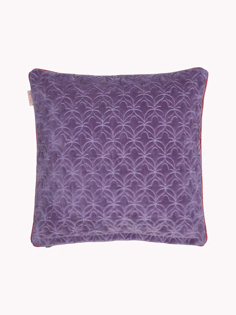 Omkeerbaar katoenen fluwelen kussen Quilty Dreams van Pip Studio