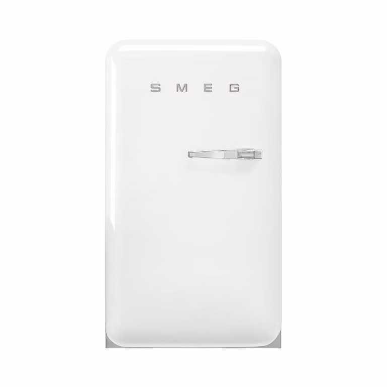 Smeg FAB10LWH6 Vrijstaande koelkast met linksdraaiende deur, 122 liter
