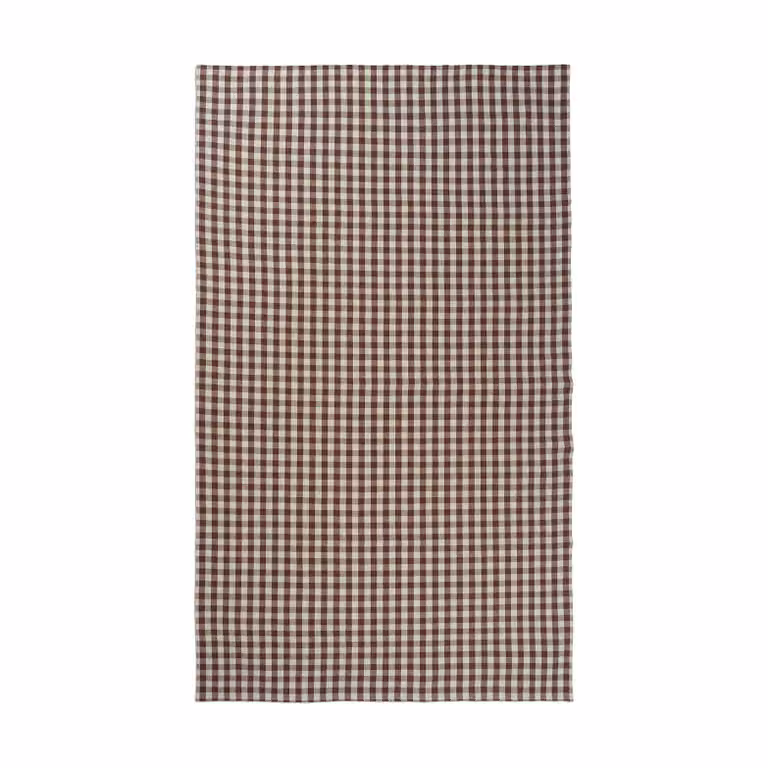 Ferm Living Bothy check tafelkleed Cinnamon-grey green 150 x 240 cm